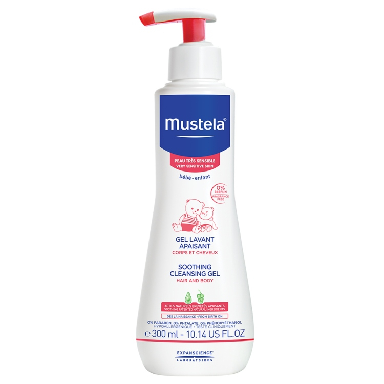 Mustela umirujući gel za kupanje 300ml